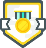 4 place badge