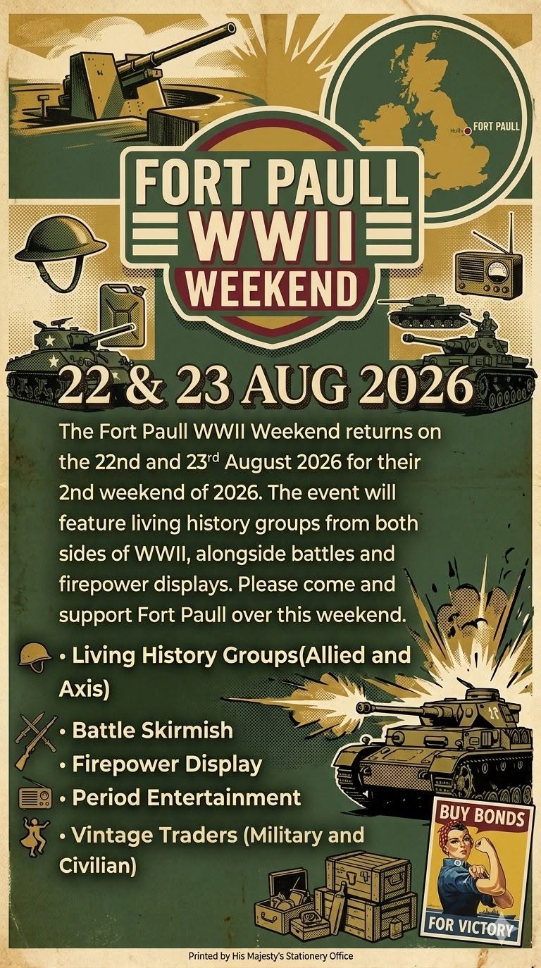Fort Paull 1940s Weekend